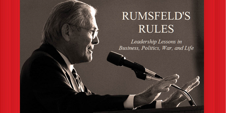 rumsfeld on twitter